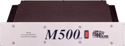 M 500HV High Voltage, High Current Control Room Amplifier